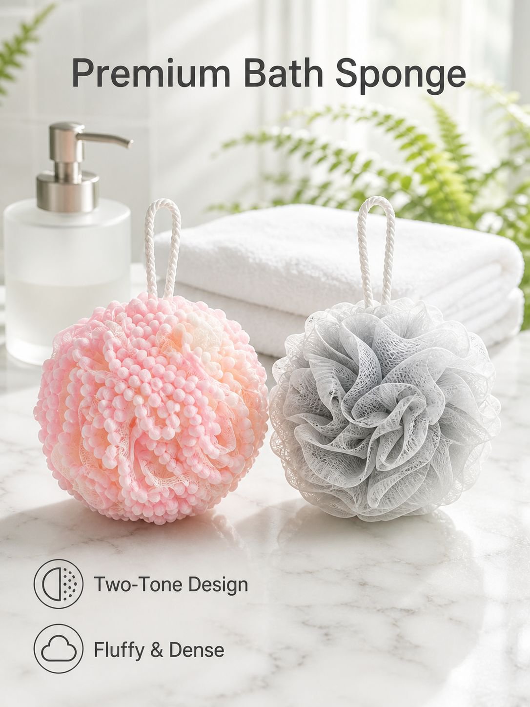 Soft Bathing Flower Ball