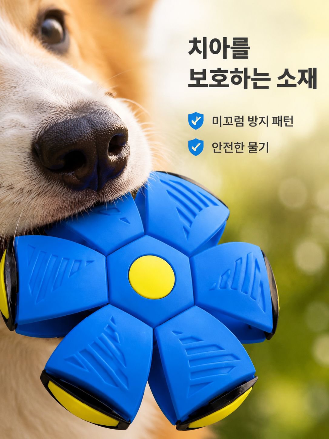 마술 개 장난감 플라이볼 이상한 마술 공