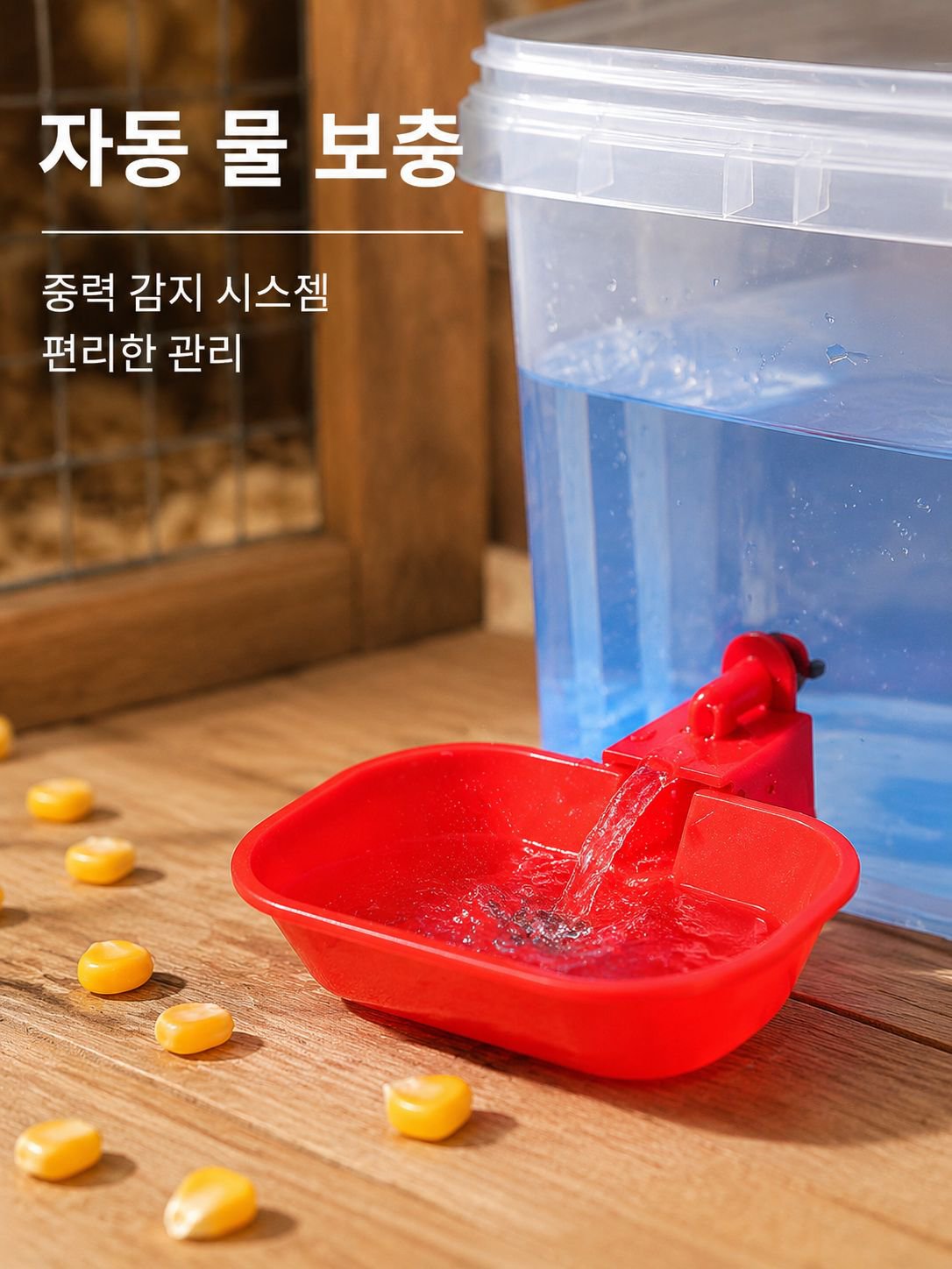 대용량 버킷 자동 가정용 정수기