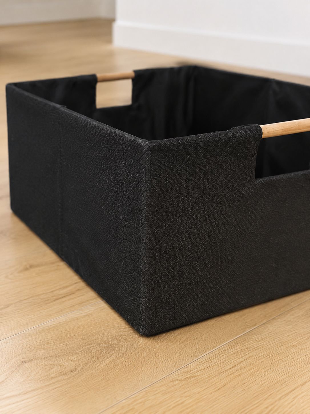 Minimalist green storage box for organized living