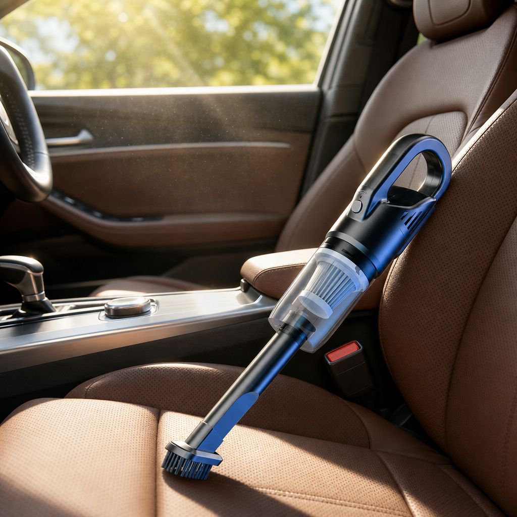 Aspiradora inalámbrica para coche y casa, eficaz para limpiar pelos de mascotas