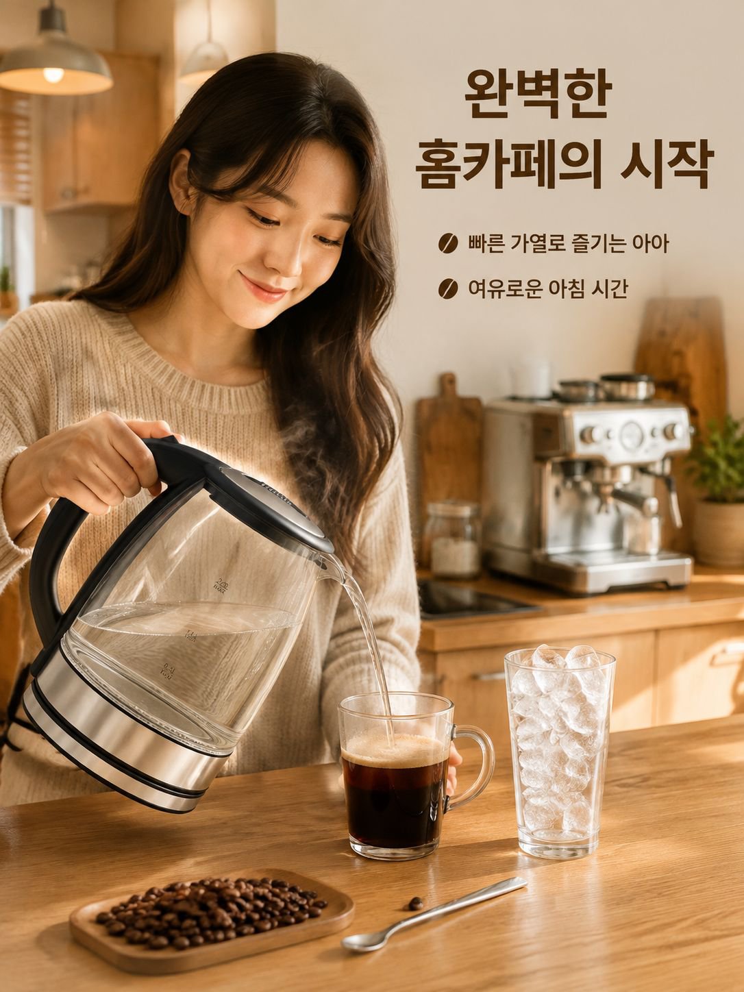 내열 유리 전기 포트
