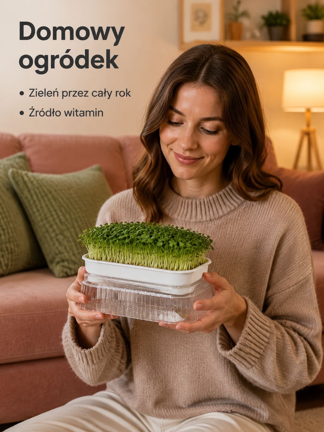Praktyczny pojemnik na kiełki do codziennego użytku