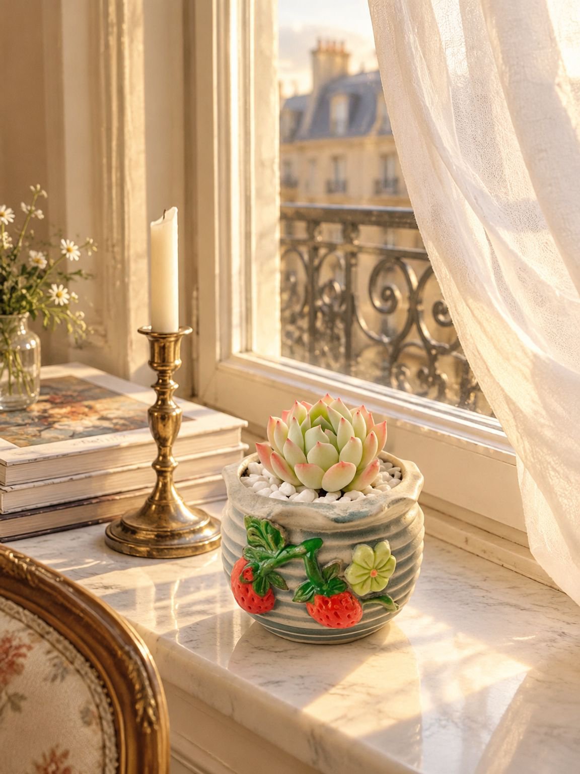 Petits pots décoratifs pour maison ou espace de travail