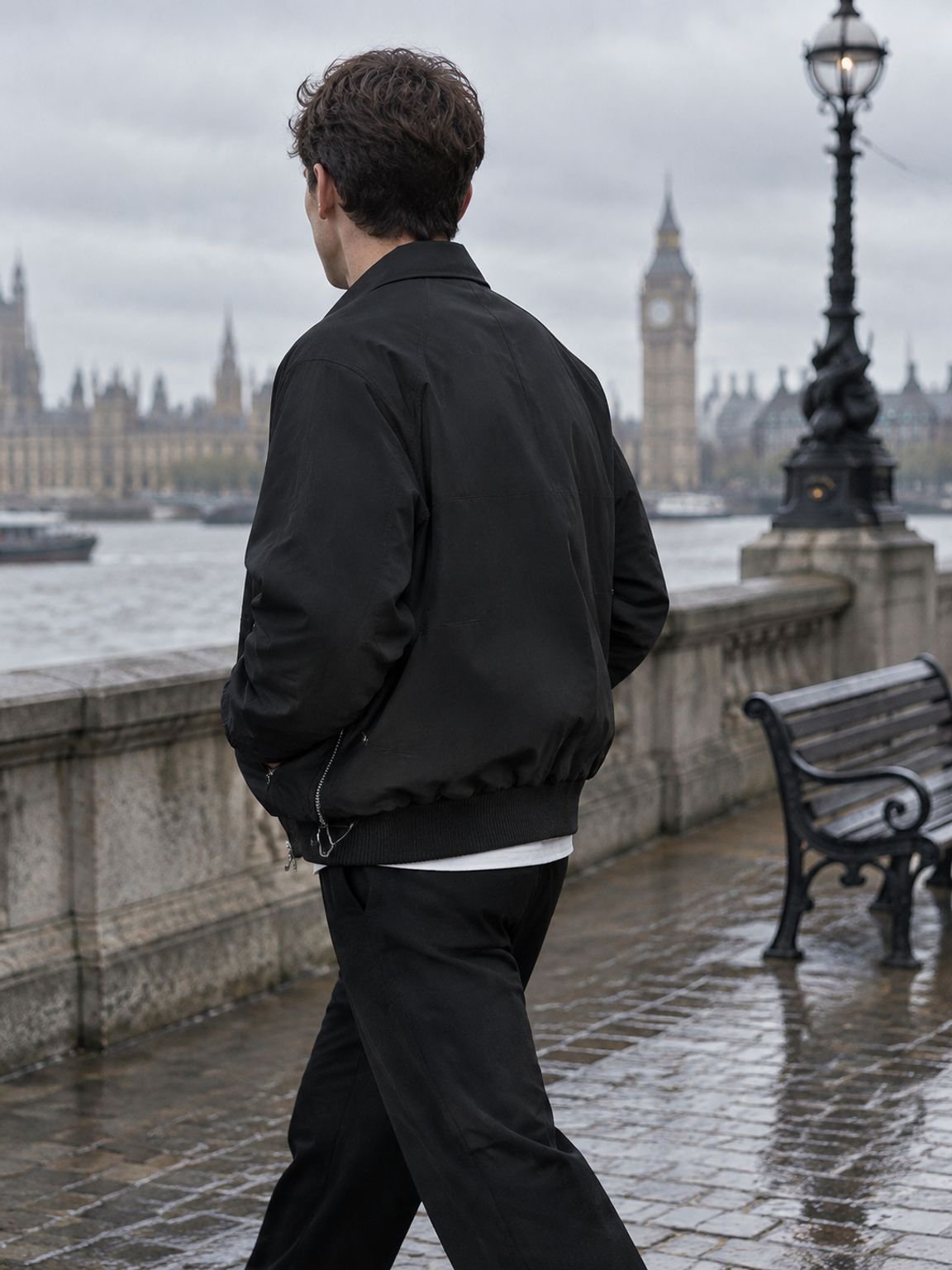 Sophisticated men's jacket for adults