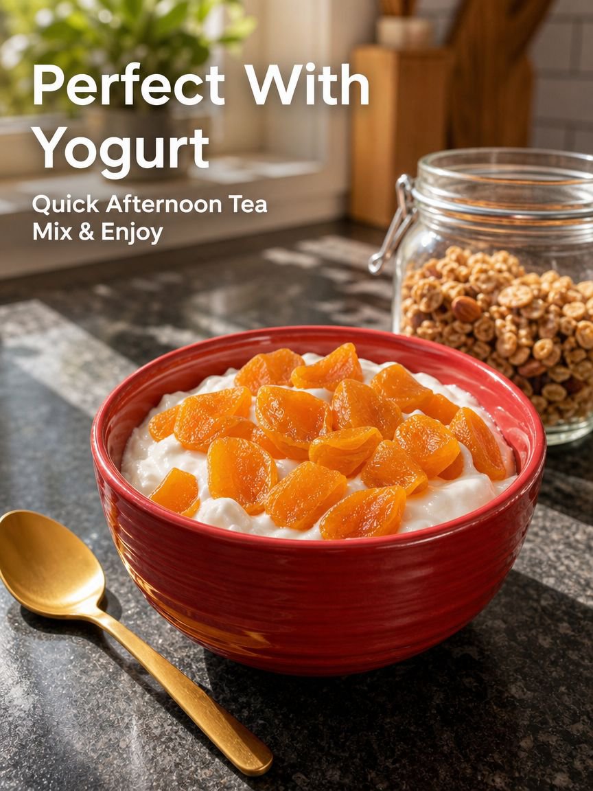 Sugar-Free Sweet & Tangy Dried Apricots