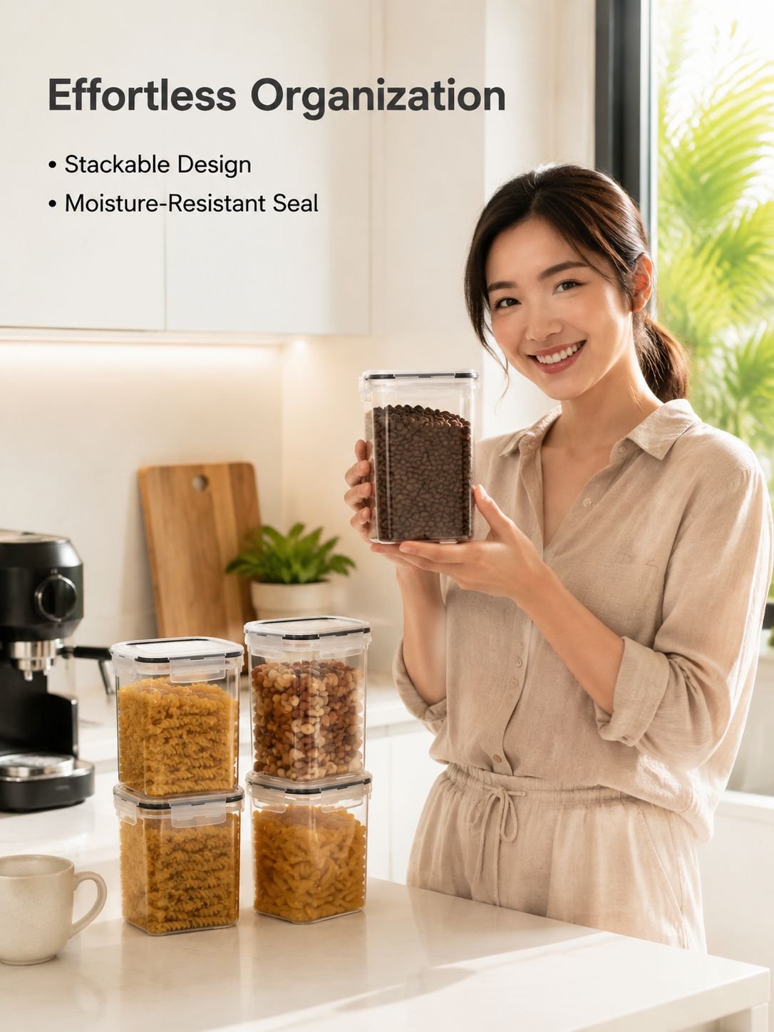 Multifunctional Food Label Storage Box