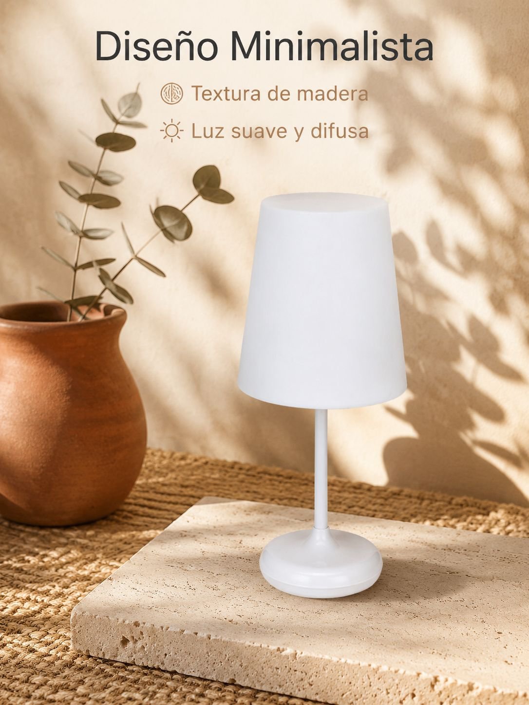 Luz nocturna multifuncional con sensor