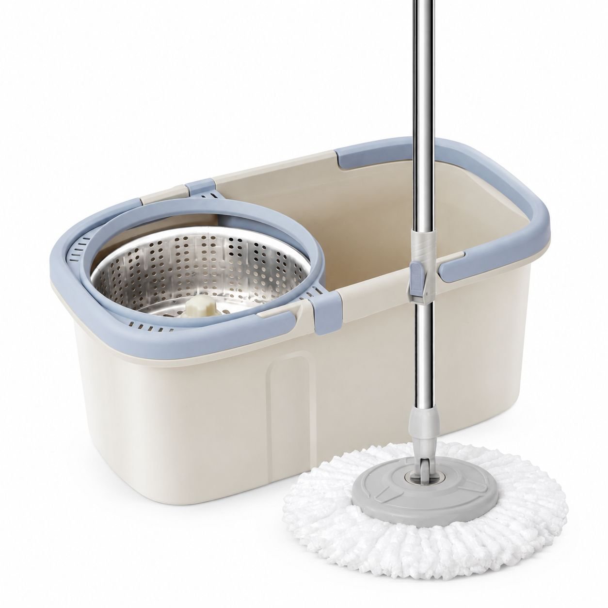 Hand-Free Spinning Mop Bucket Set