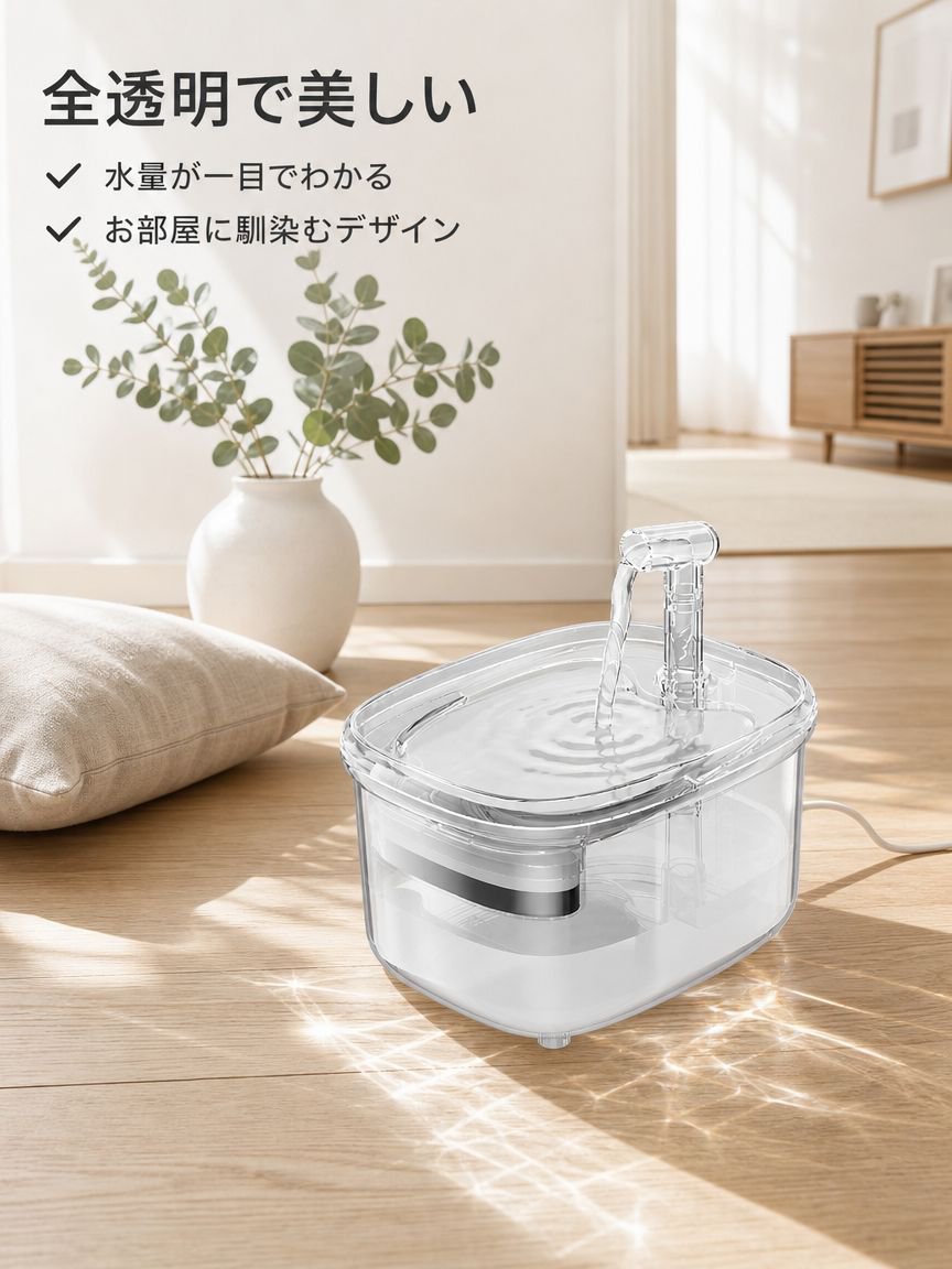 スマートペット自動循環給水器
