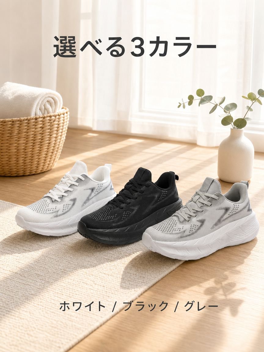 メンズ夏用通気性カジュアルシューズ