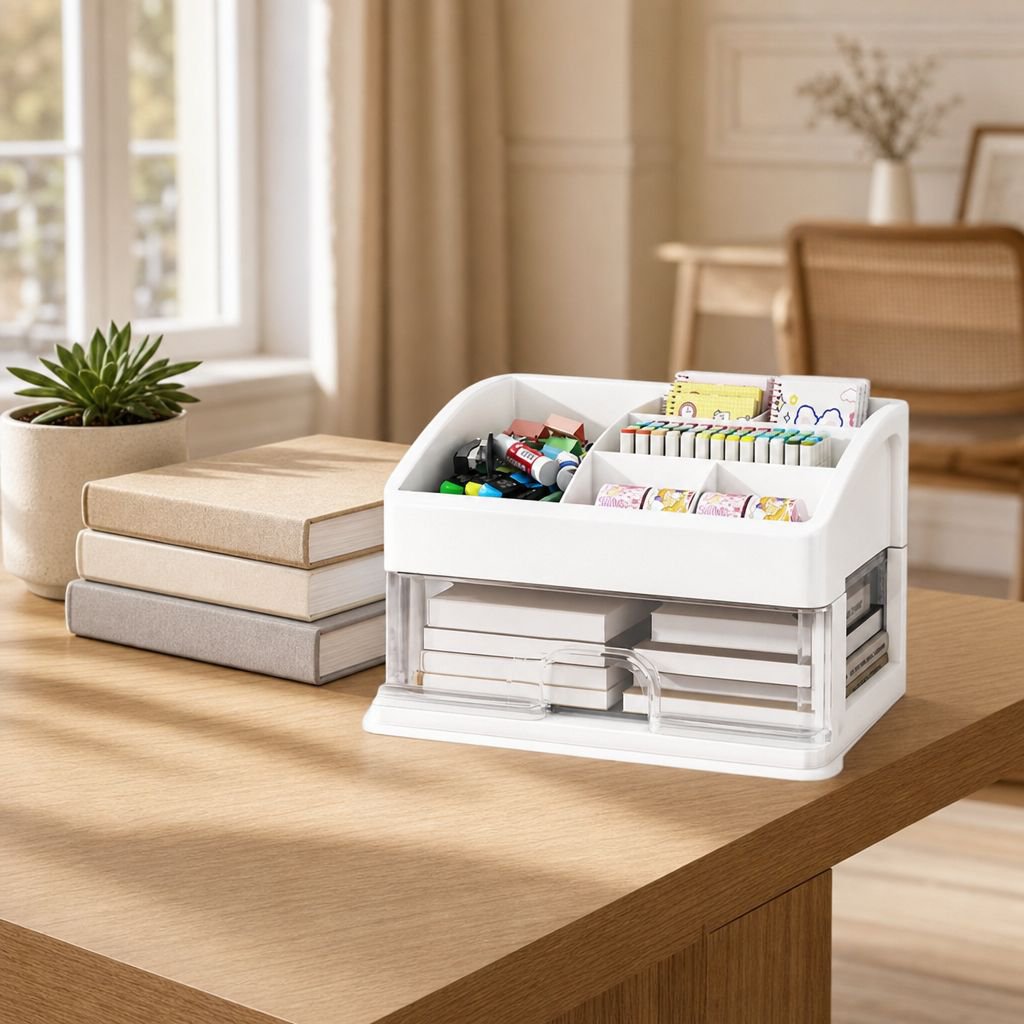 Organisateur de bureau à plusieurs tiroirs