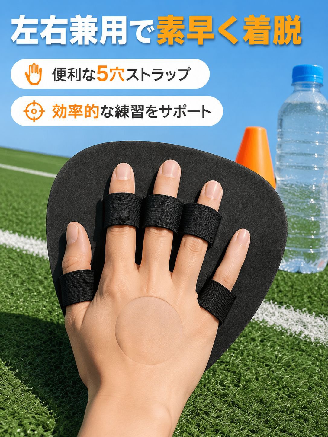 野球のキャッチャーグローブ