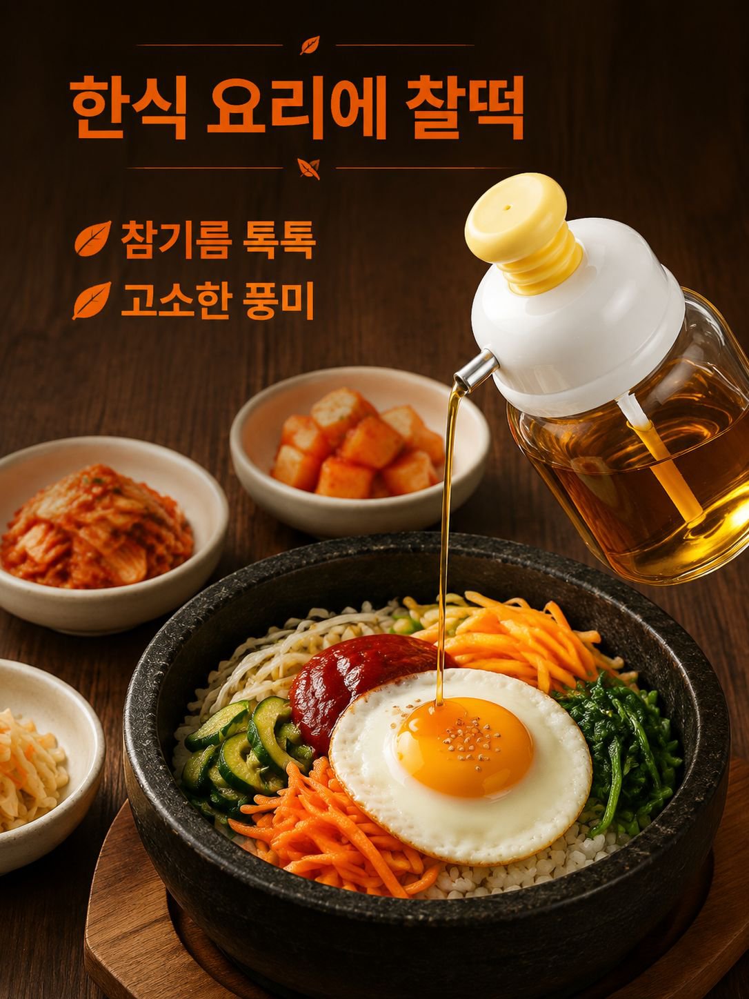 용량 조절식 압착형 오일병