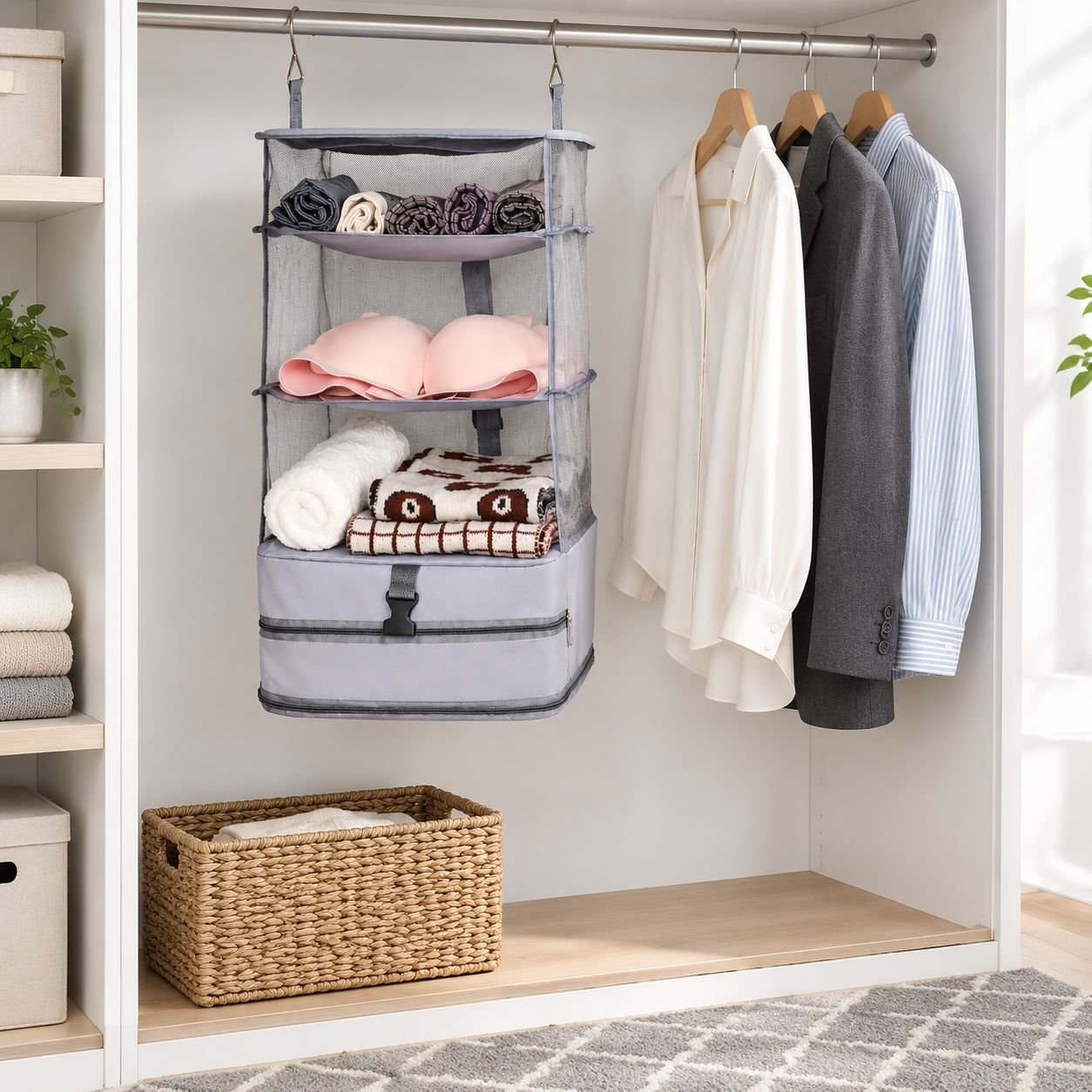 JMY - Hanging Multi-Layer Storage Bag