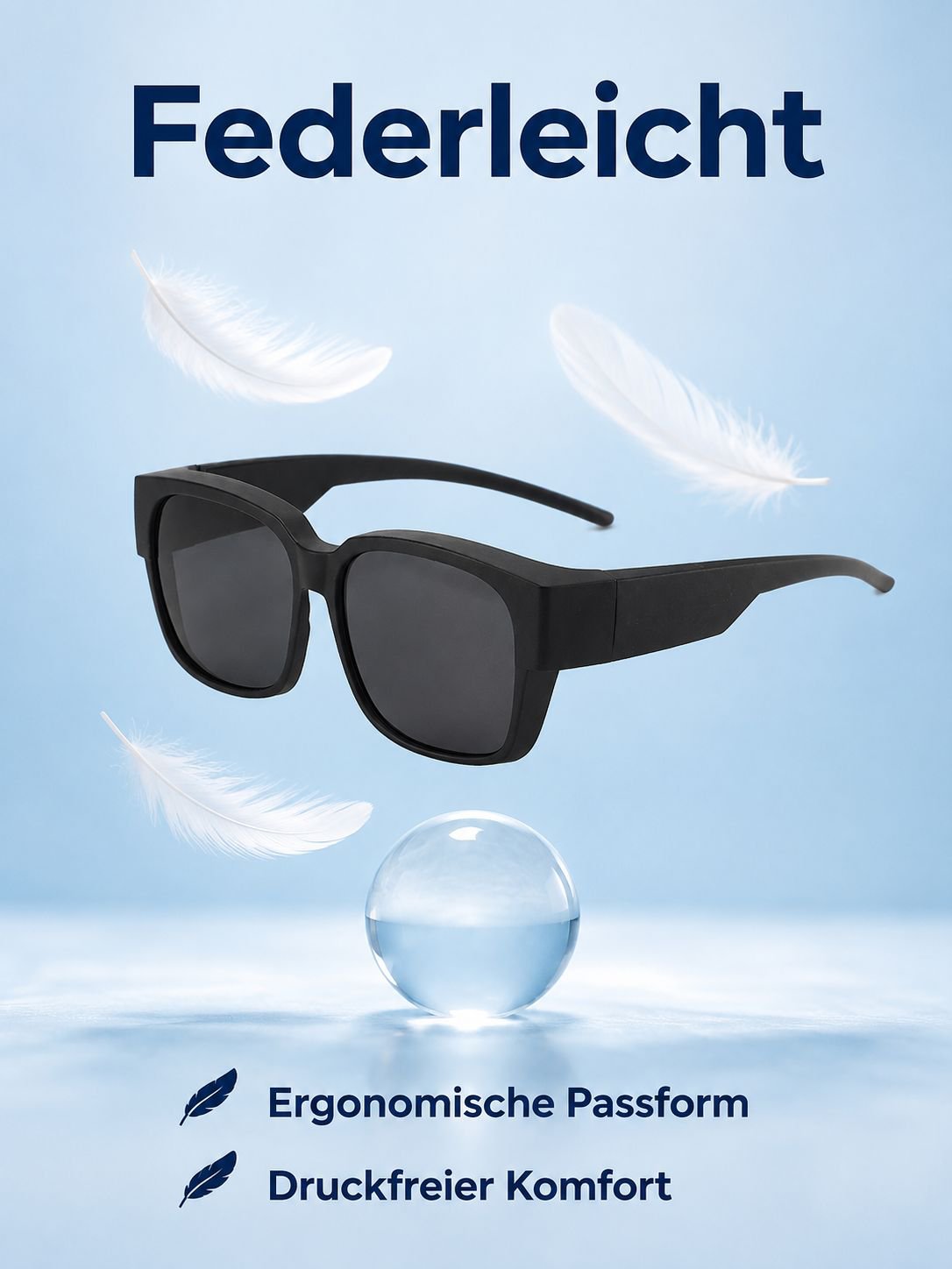 Modische Sonnenbrille mit UV-Schutz