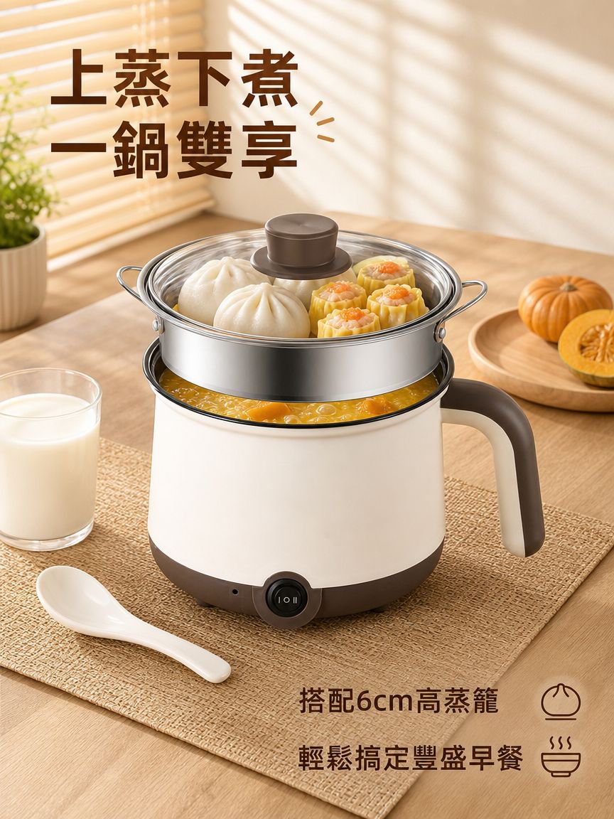 多功能不沾電煮鍋