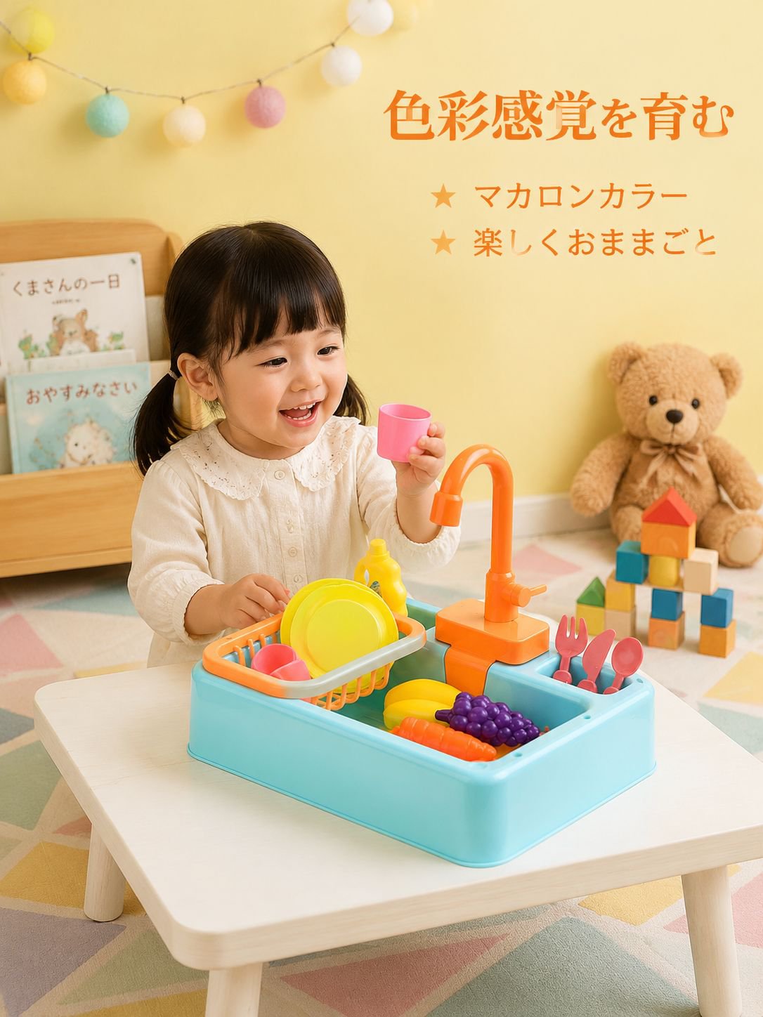 キッチン食器洗いおもちゃ