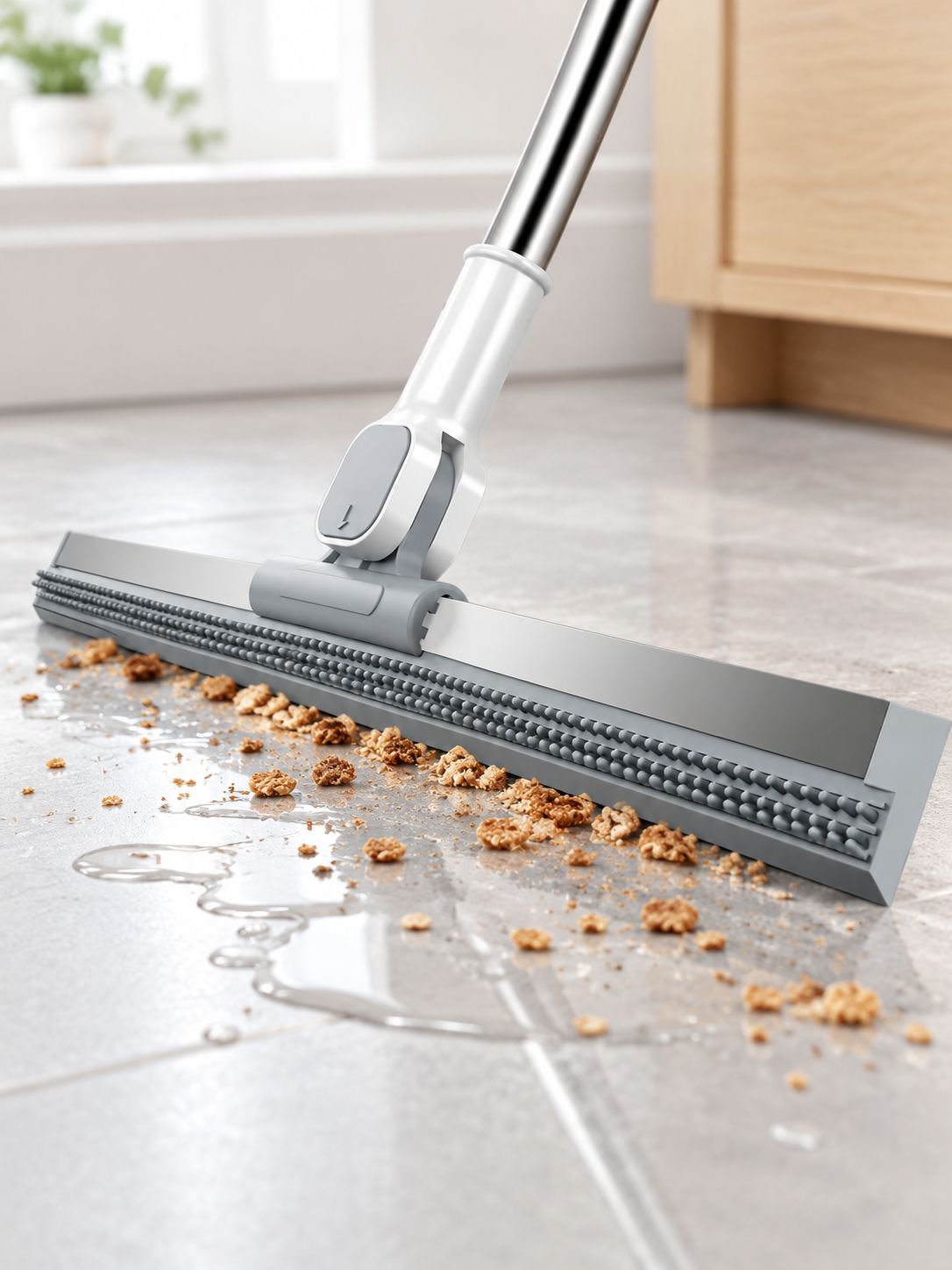 Escoba mágica de silicona multiusos para limpieza del hogar