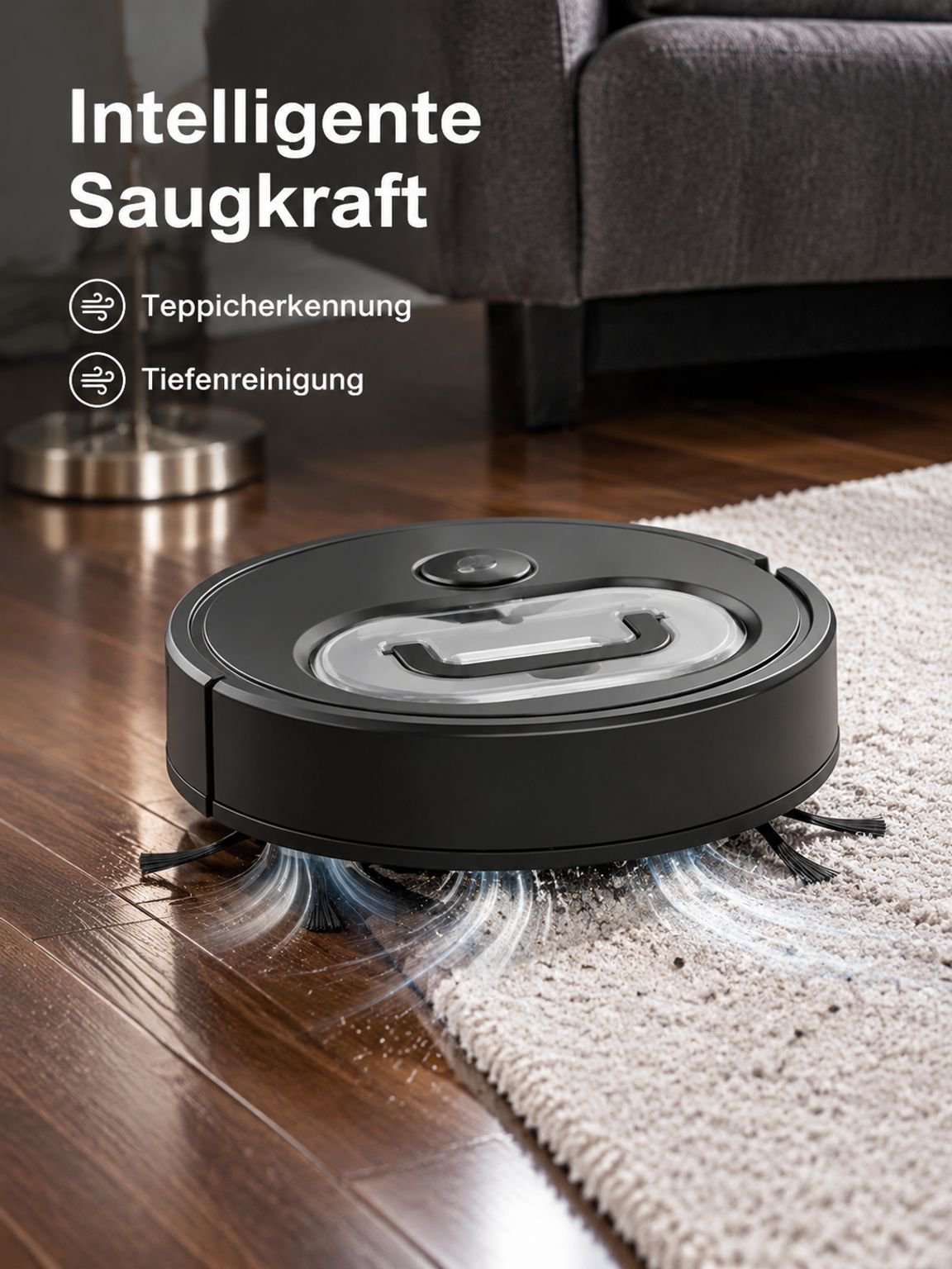 Haushaltsintelligenter Staubsauger-Roboter