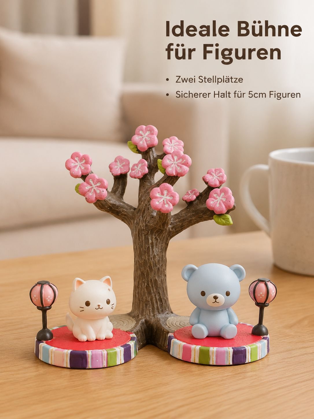 Kirschblüten-Harz-Dekoration