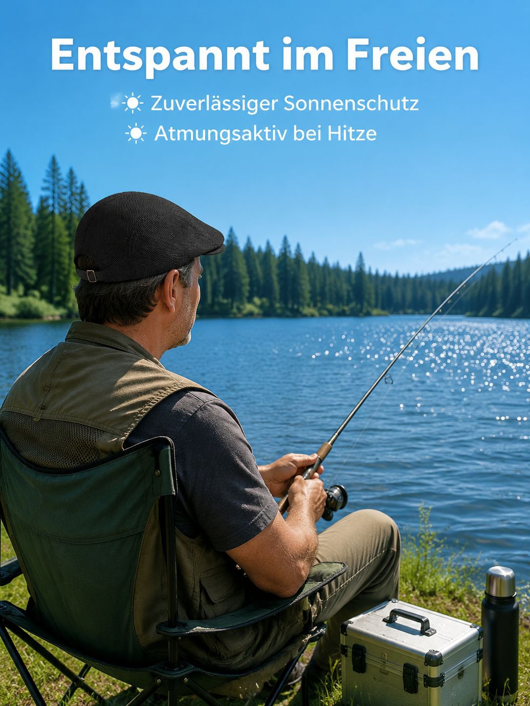 Zeitlose Herren-Schiebermütze für jede Gelegenheit