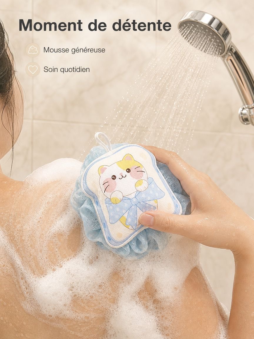Fleur de douche ergonomique et facile à utiliser