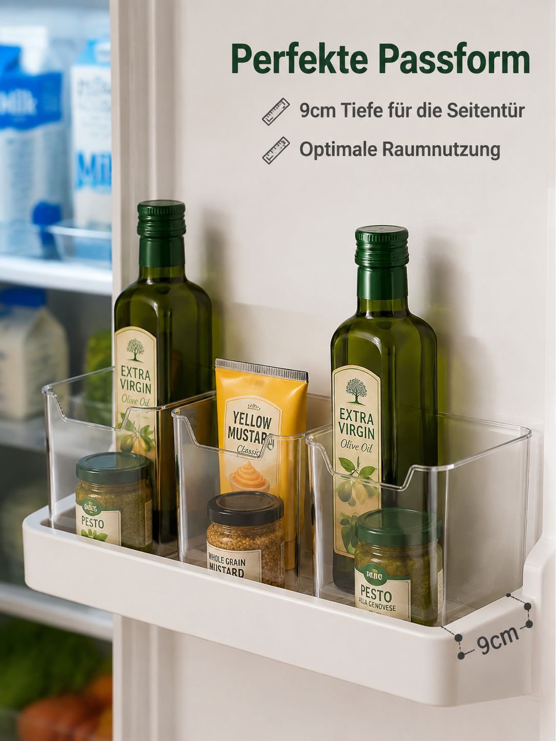 Multifunktionale Kühlschrank-Frischhaltebox