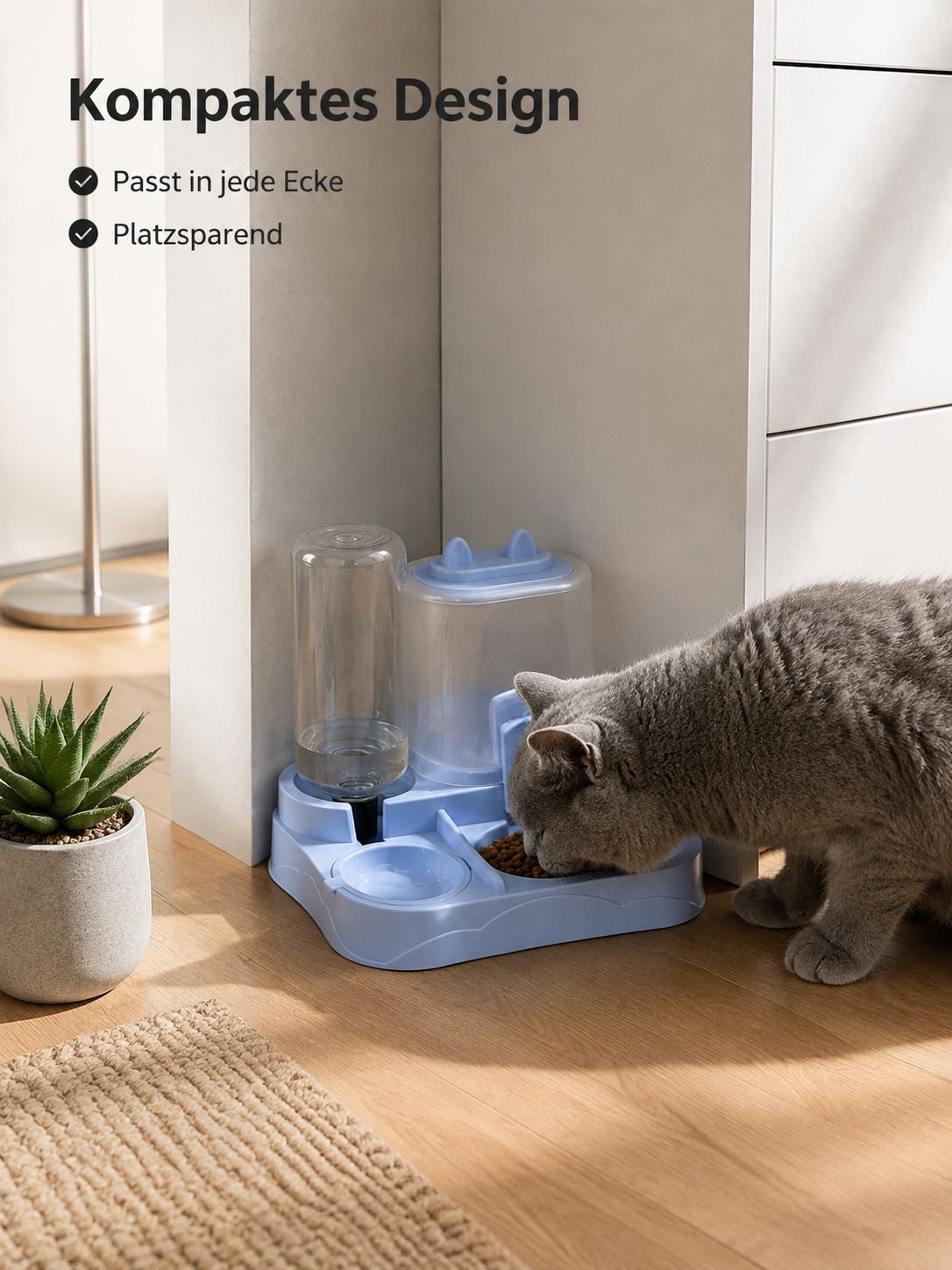 Tragbare multifunktionale Faltbare Trinkschale für Katzen und Hunde