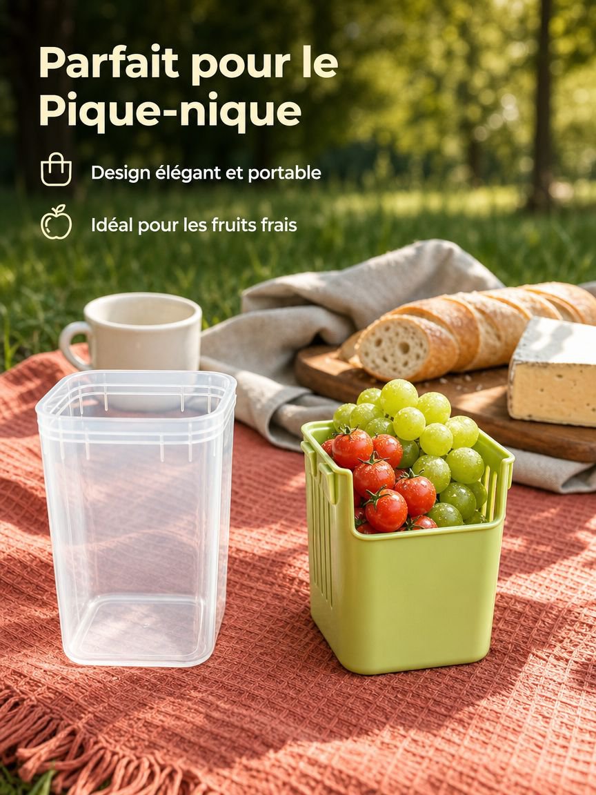 Boîte multifonctionnelle de conservation des légumes