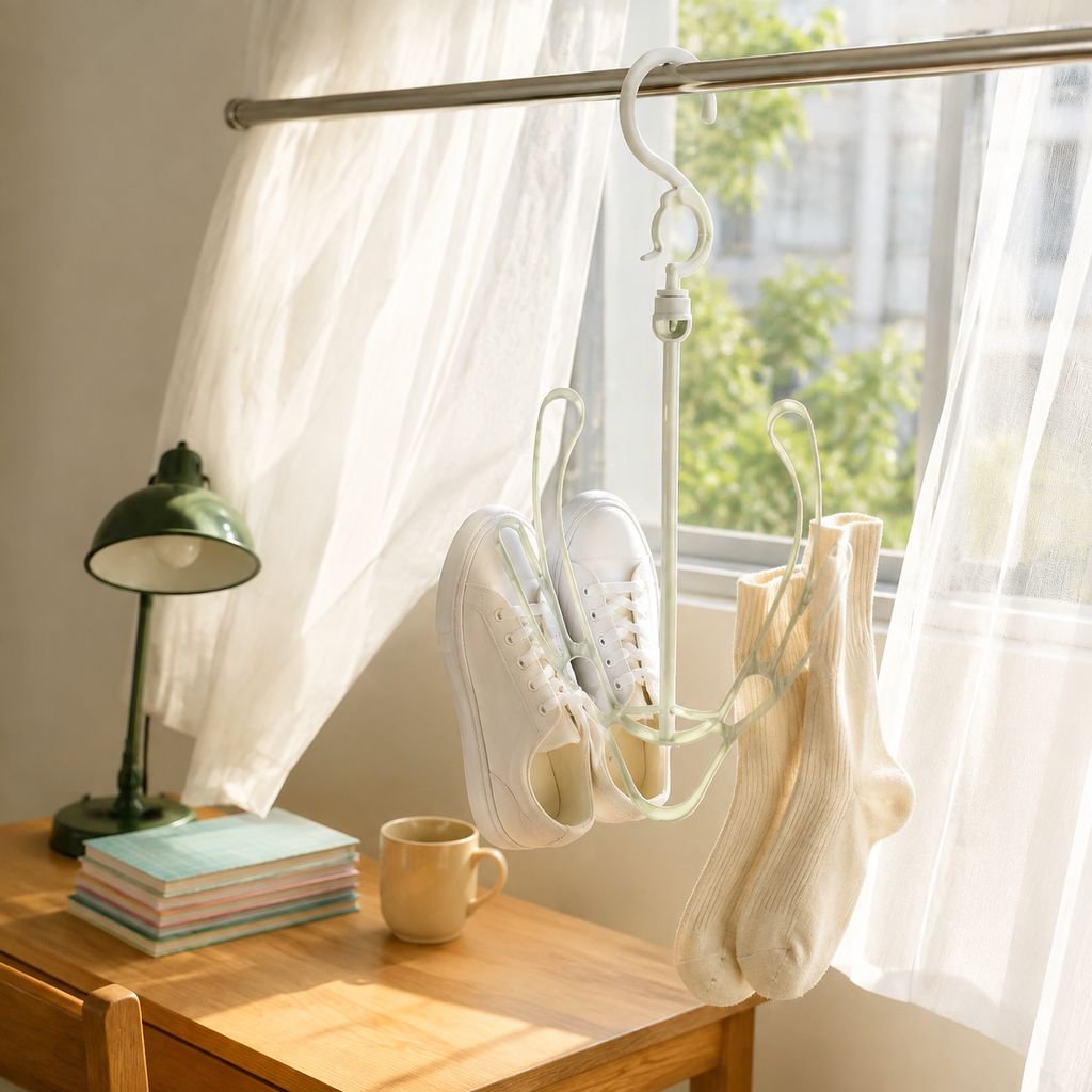 Perchero fácil de montar ideal para habitaciones de estudiantes