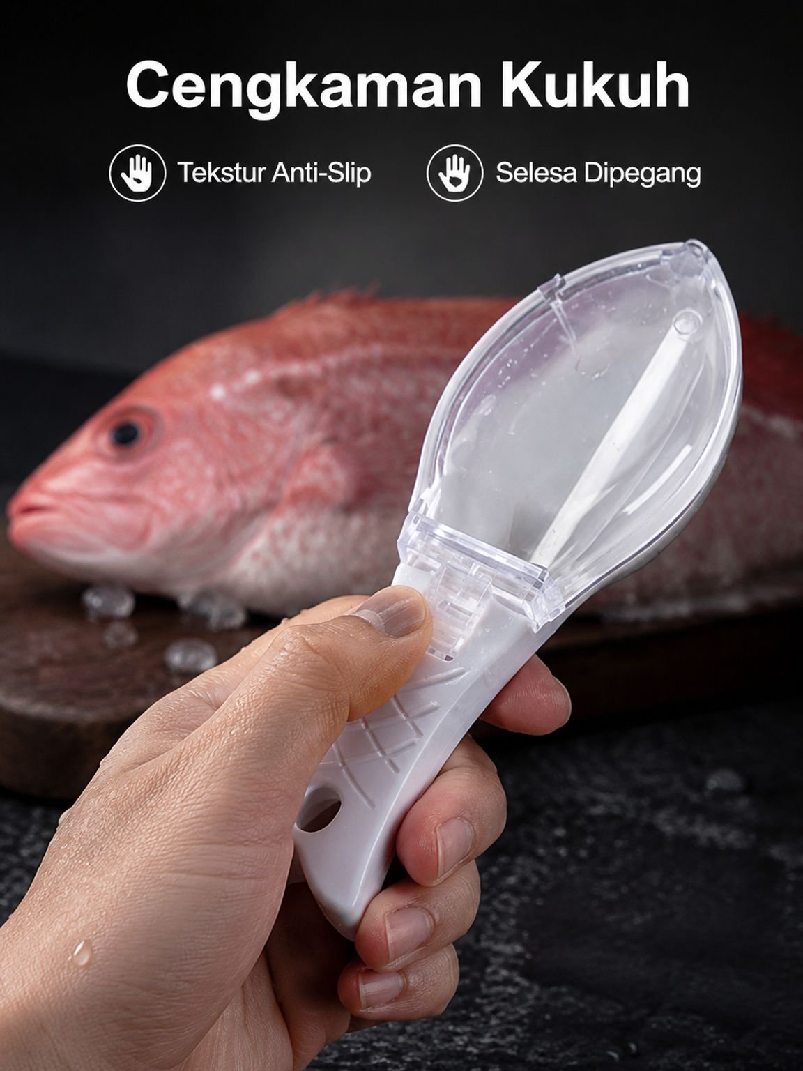  Stainless Steel Fish Scaler Tool