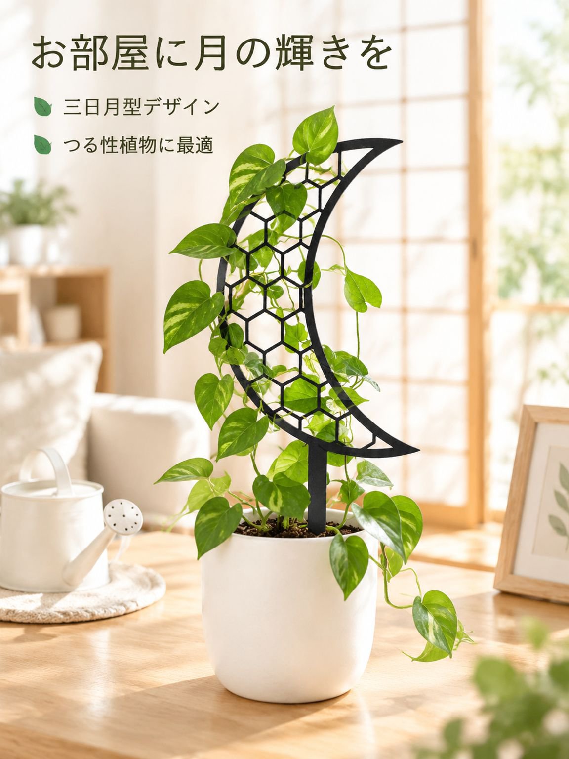 月の登攀用トレリス