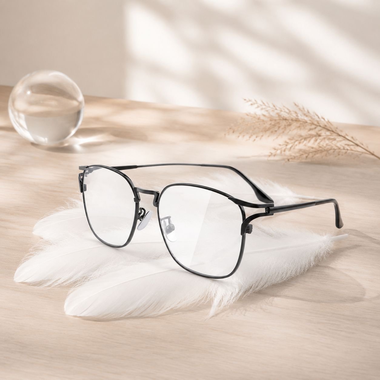 Ultralight reading glasses for seniors