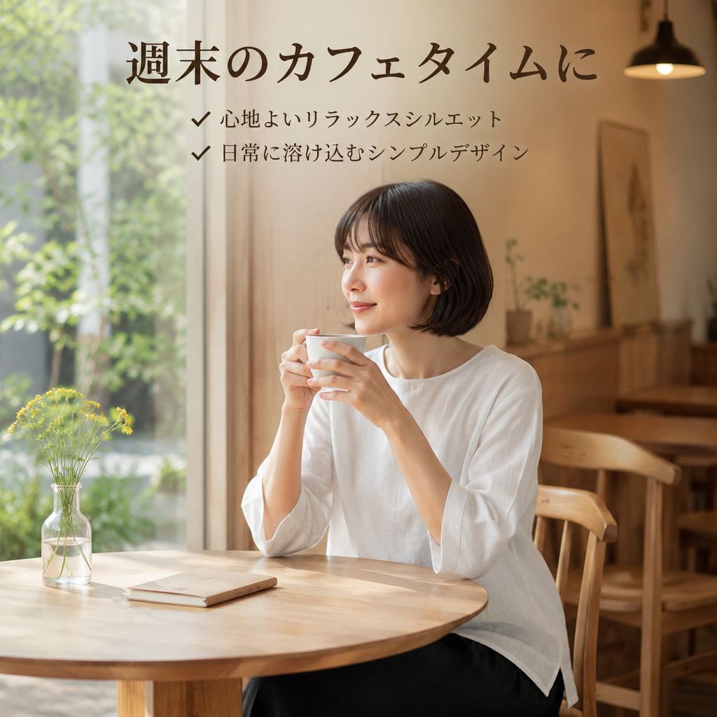 カジュアル綿麻トップス レディース 夏 おしゃれブラウス