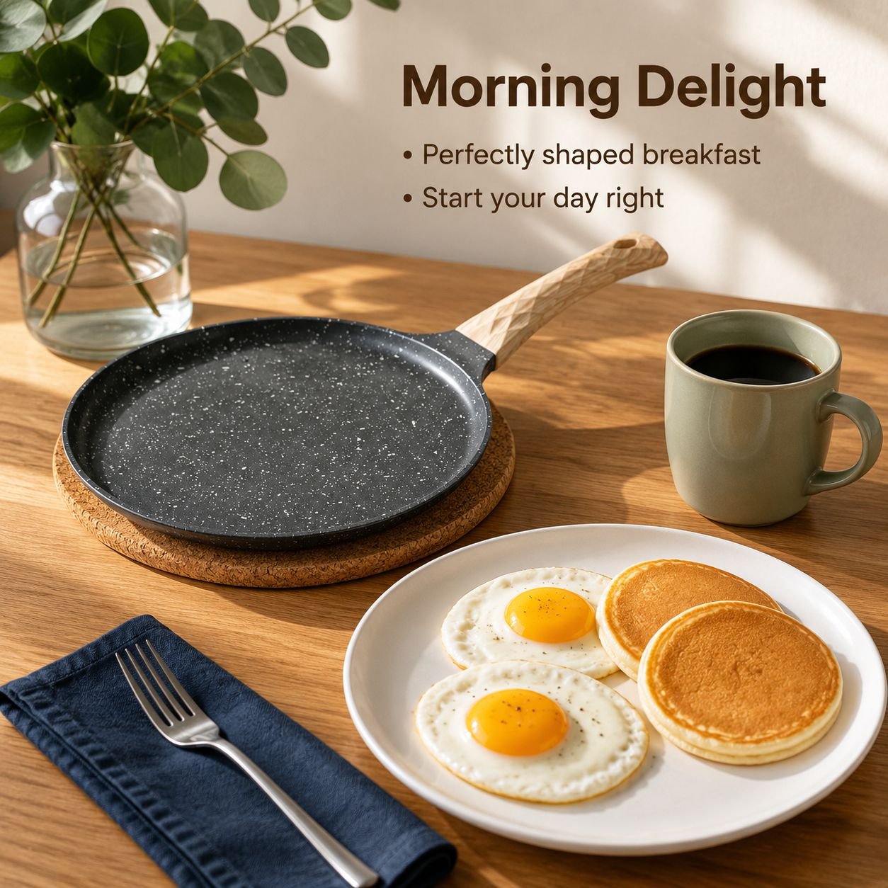 Non-stick Egg Frying Pan Special Breakfast Cooking Pan