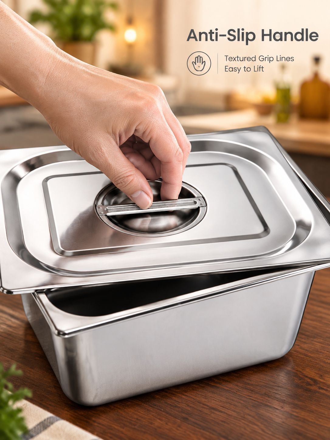 Stainless Steel Insulated Food Basin