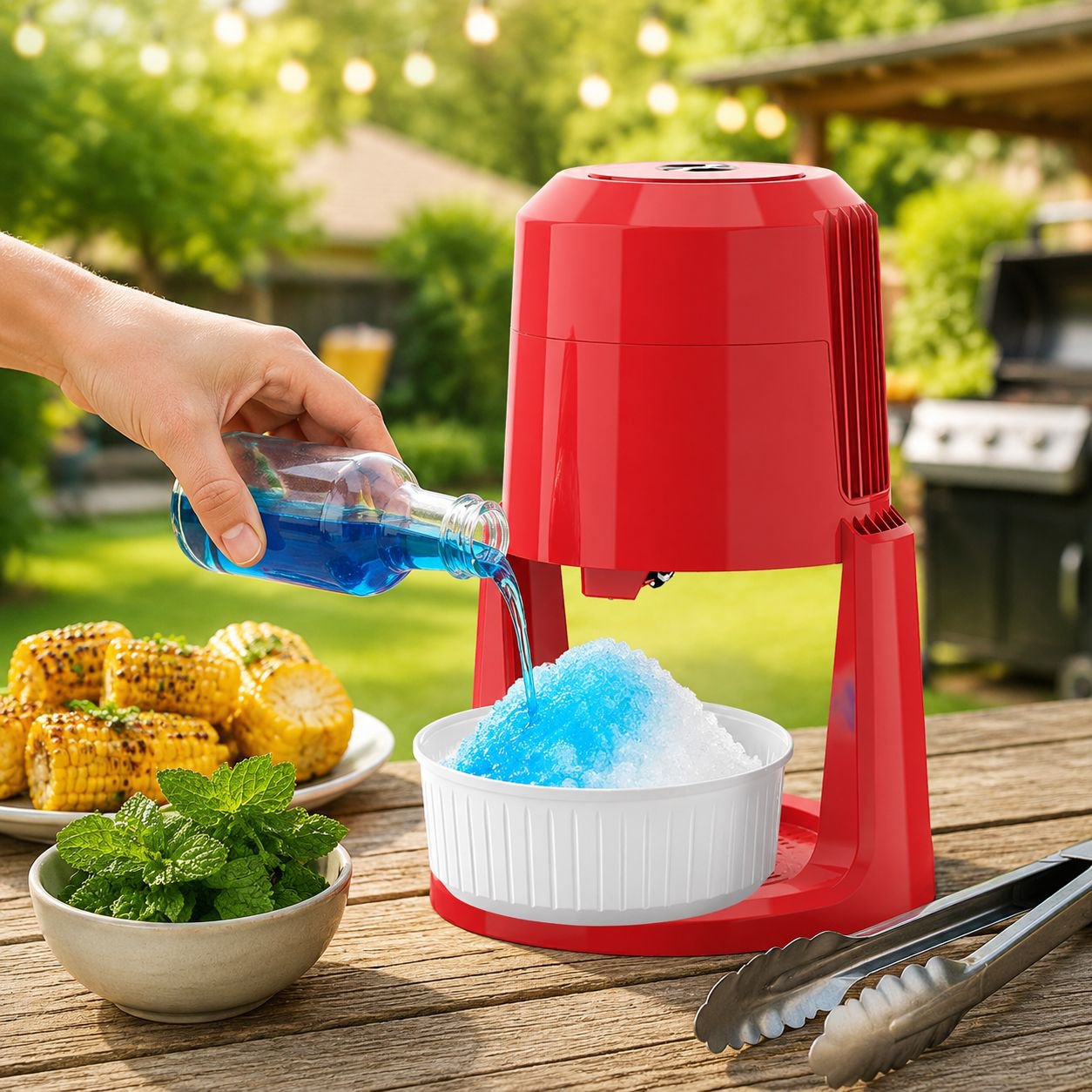 JMY Dual-Mode Ice Crusher for Home & Commercial Use