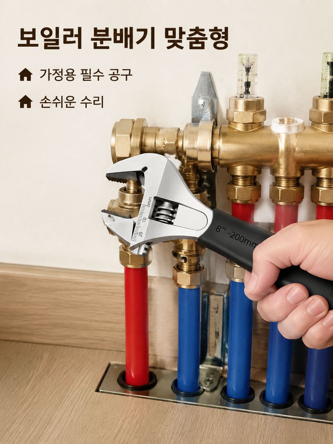래칫 대구경 몽키스패너