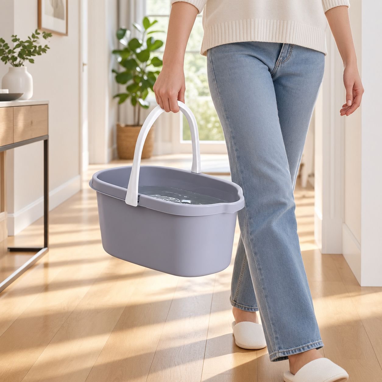 Moppeimer mit ergonomischem Design