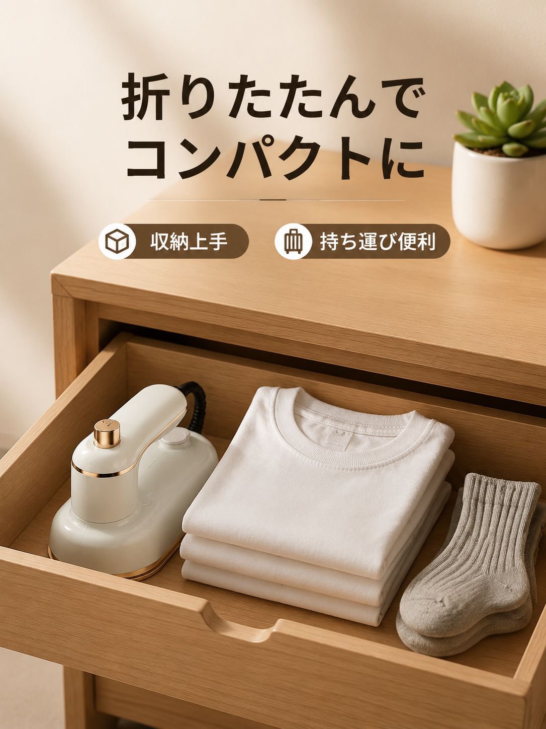 ミニポータブル家庭用折りたたみアイロン