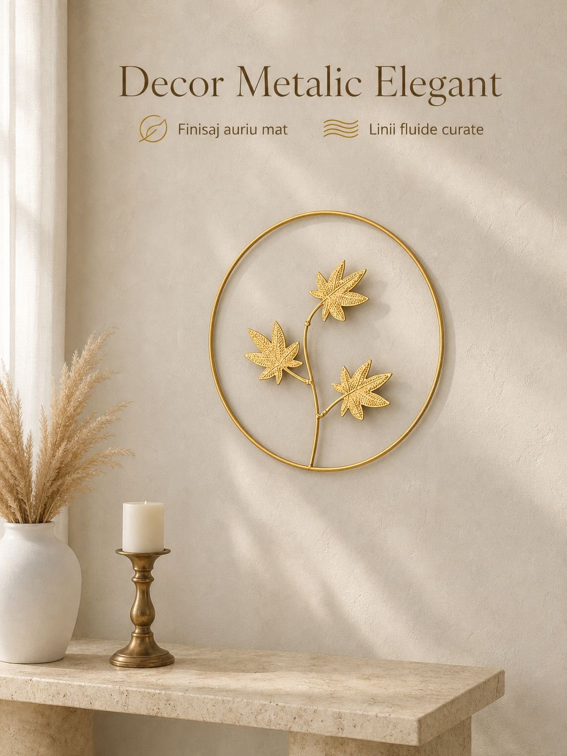 Decor de perete din fier forjat