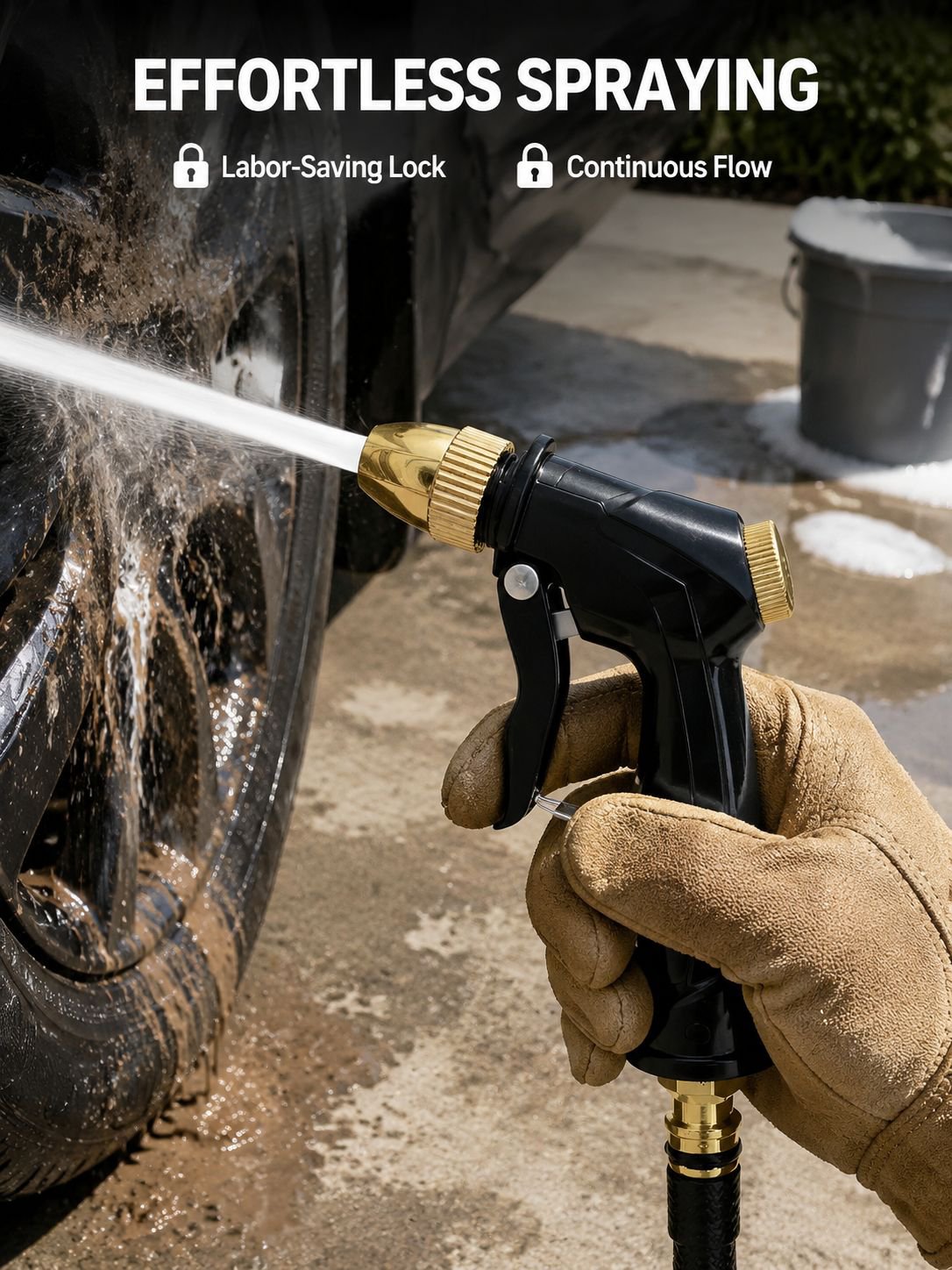 All-in-One High Pressure Cleaning Water Gun