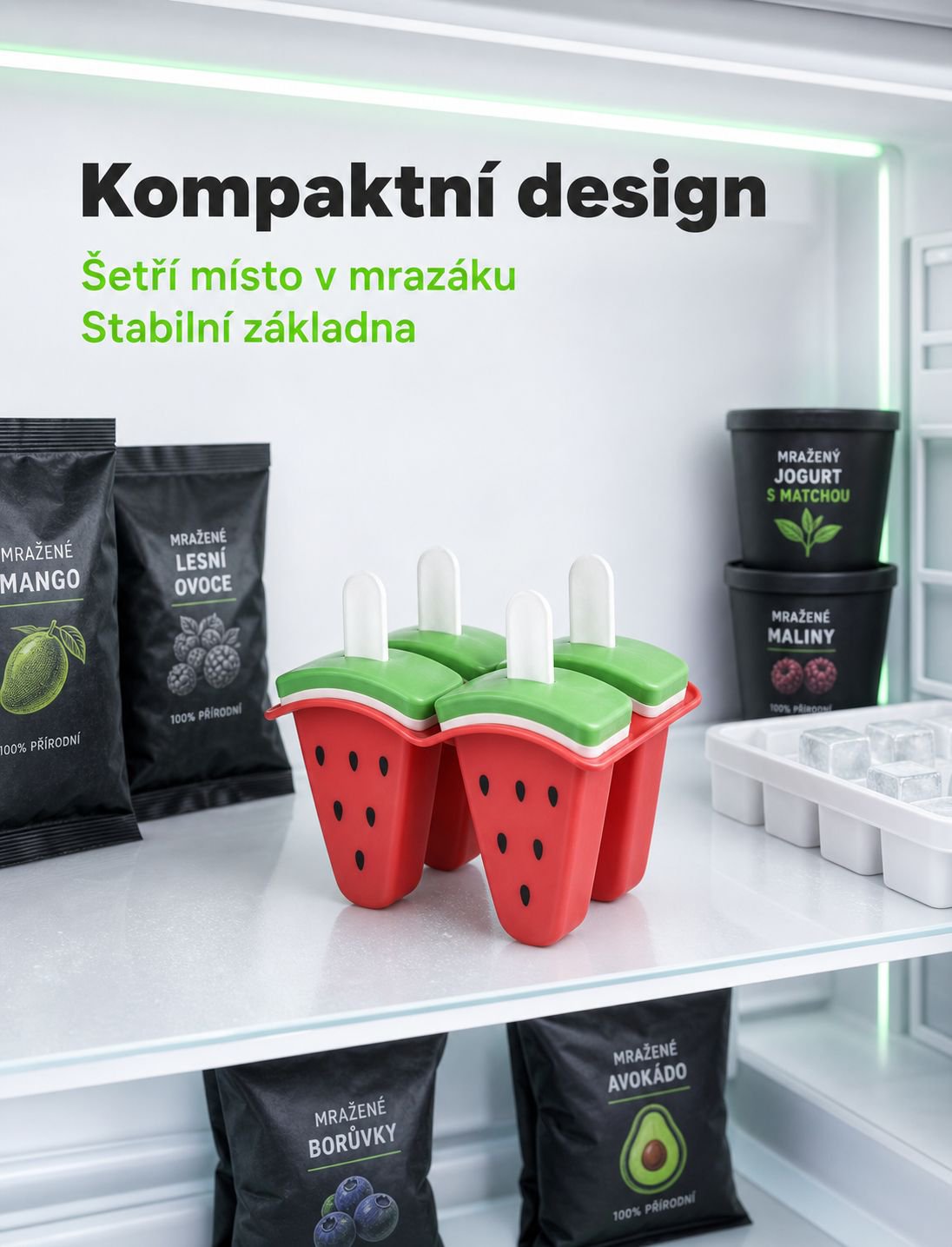 Forma na nanuky vhodná do mrazáku