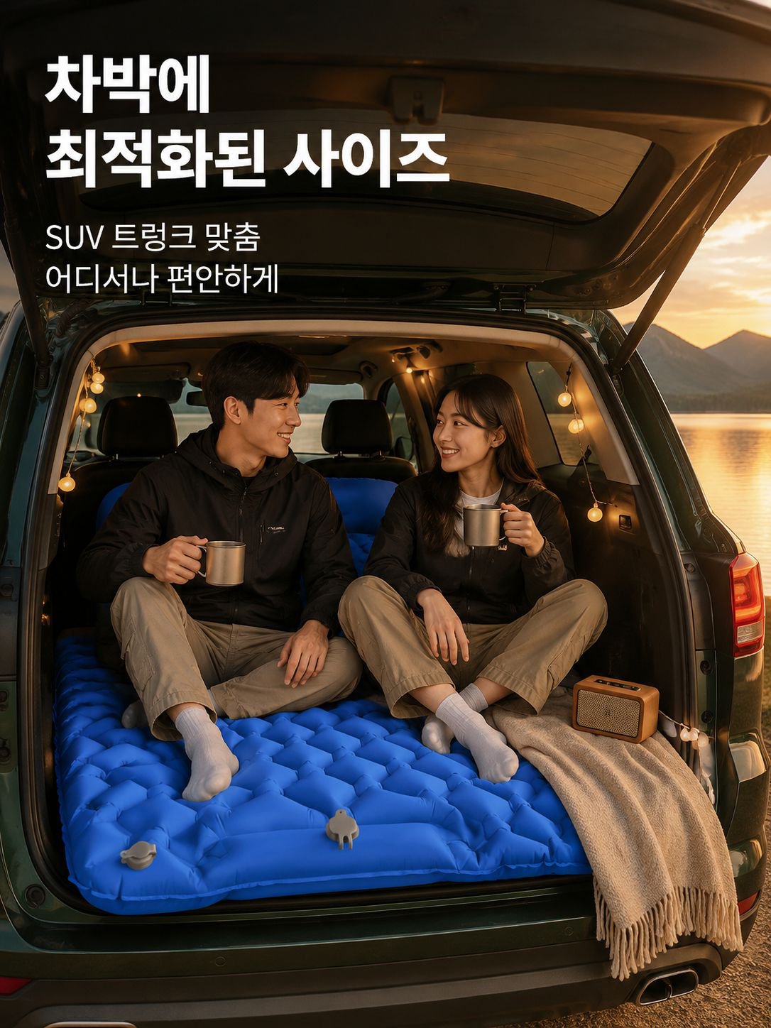 여행용 에어 슬리핑 매트