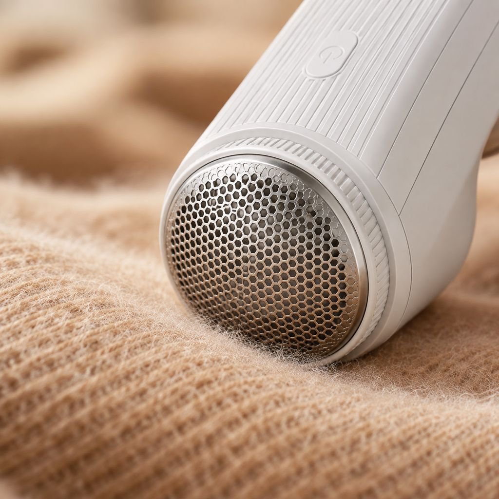 Close-up of New Autumn Lint Remover with Smart Display