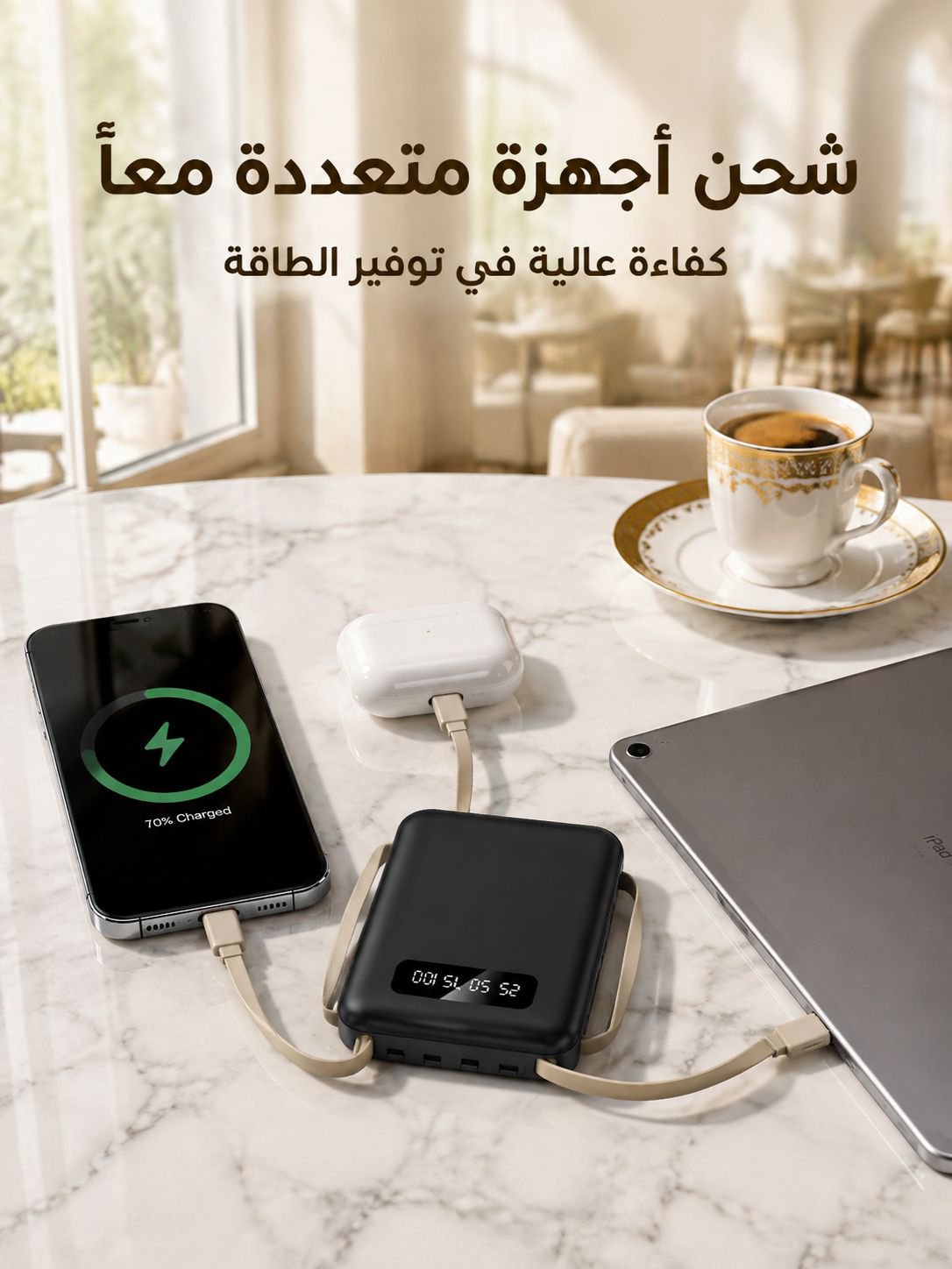 بنك الطاقة المحمول للشحن السريع