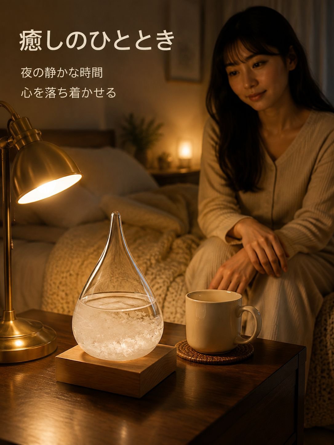 しずく型ストームグラス