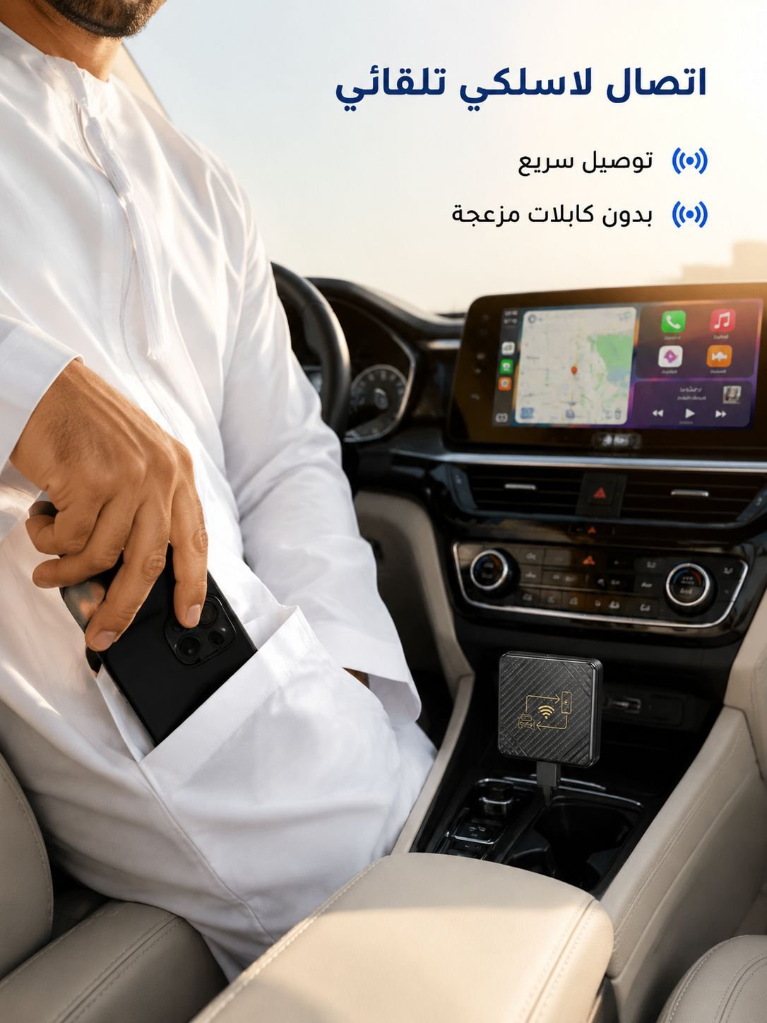 CarPlay لاسلكي للسيارات