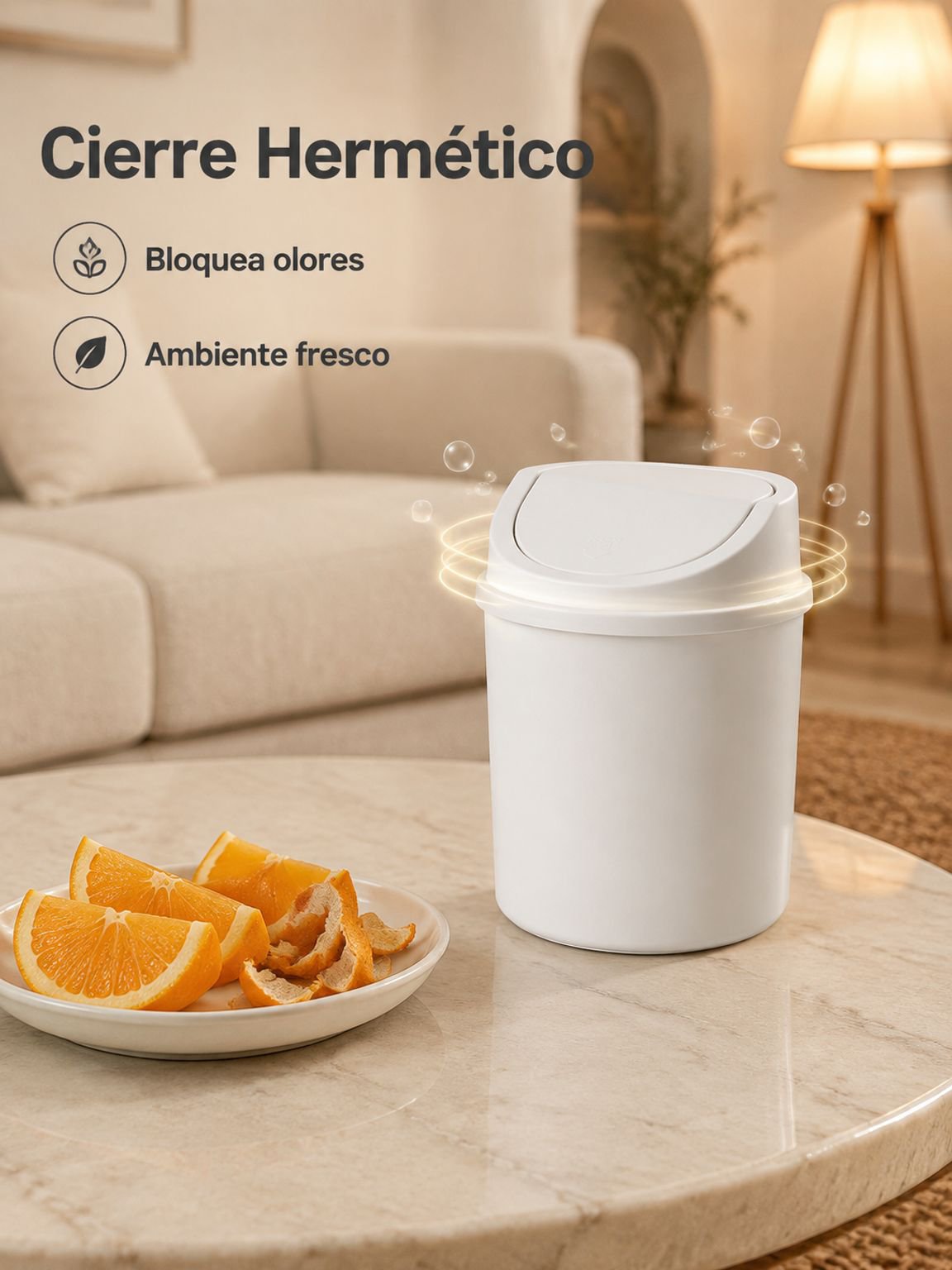 Cubo portátil de almacenamiento para tocador